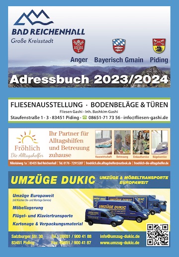 Adressbuch Bad Reichenhall