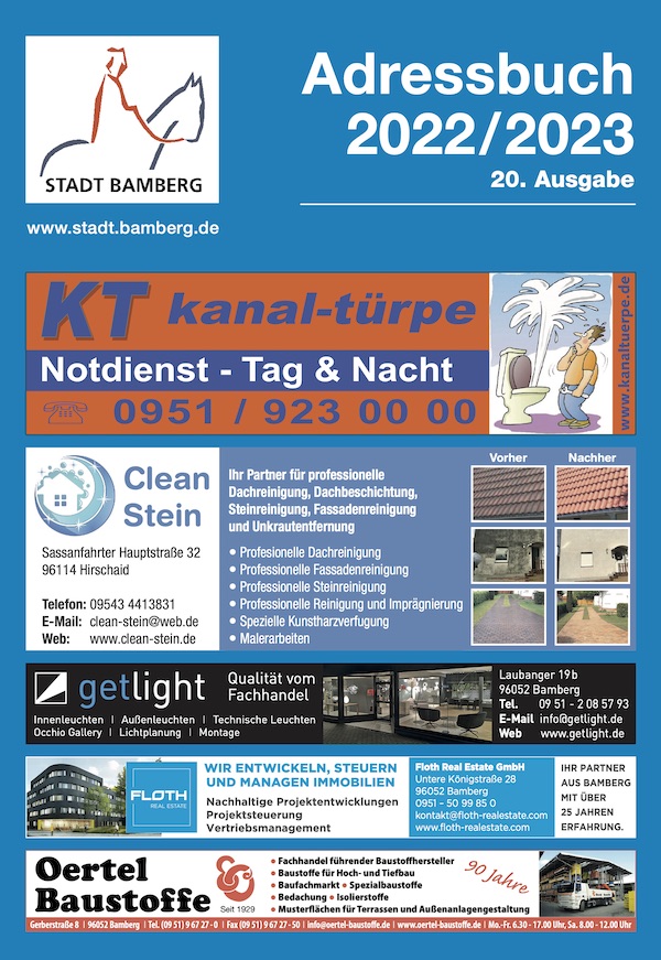 Adressbuch Bamberg