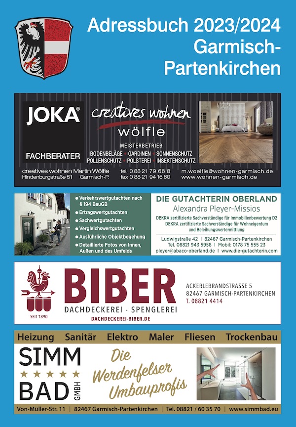 Adressbuch Garmisch-Partenkirchen