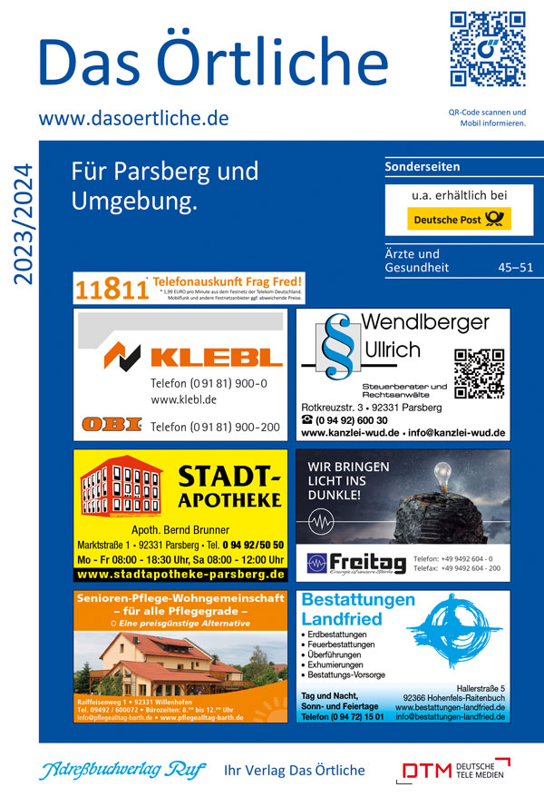 Parsberg und Umgebung